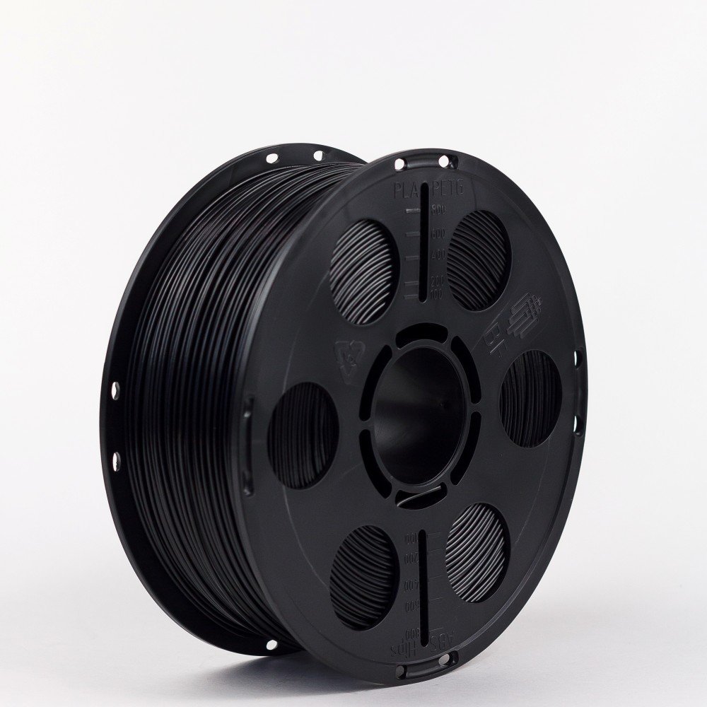 ABS пластик для 3D-принтеров Bestfilament. Цвет черный 1 кг (1,75 мм)