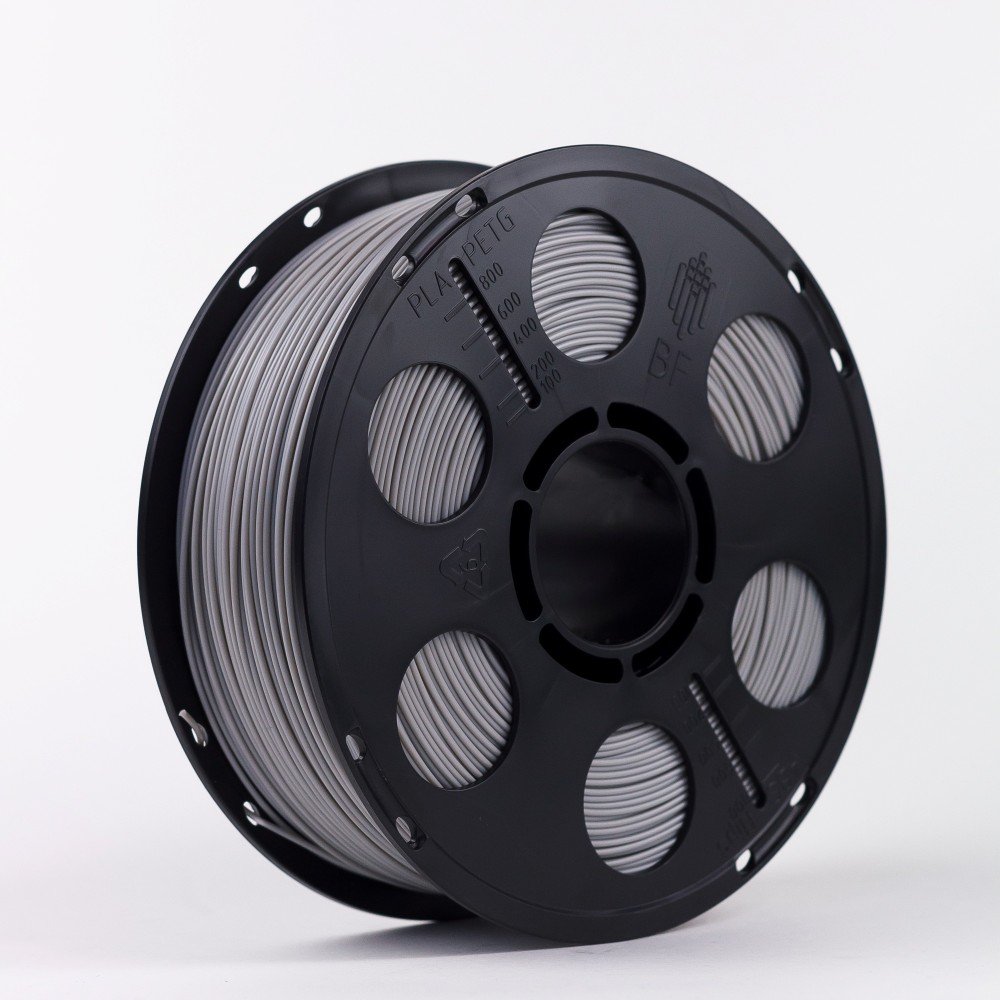 ABS пластик для 3D-принтеров Bestfilament. Цвет светло-серый 1 кг (1,75 мм)