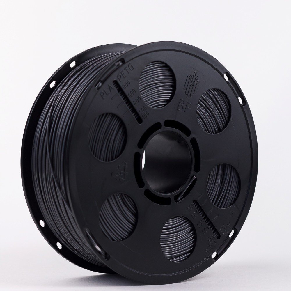 ABS пластик для 3D-принтеров Bestfilament. Цвет темно-серый. 1 кг (1,75 мм)