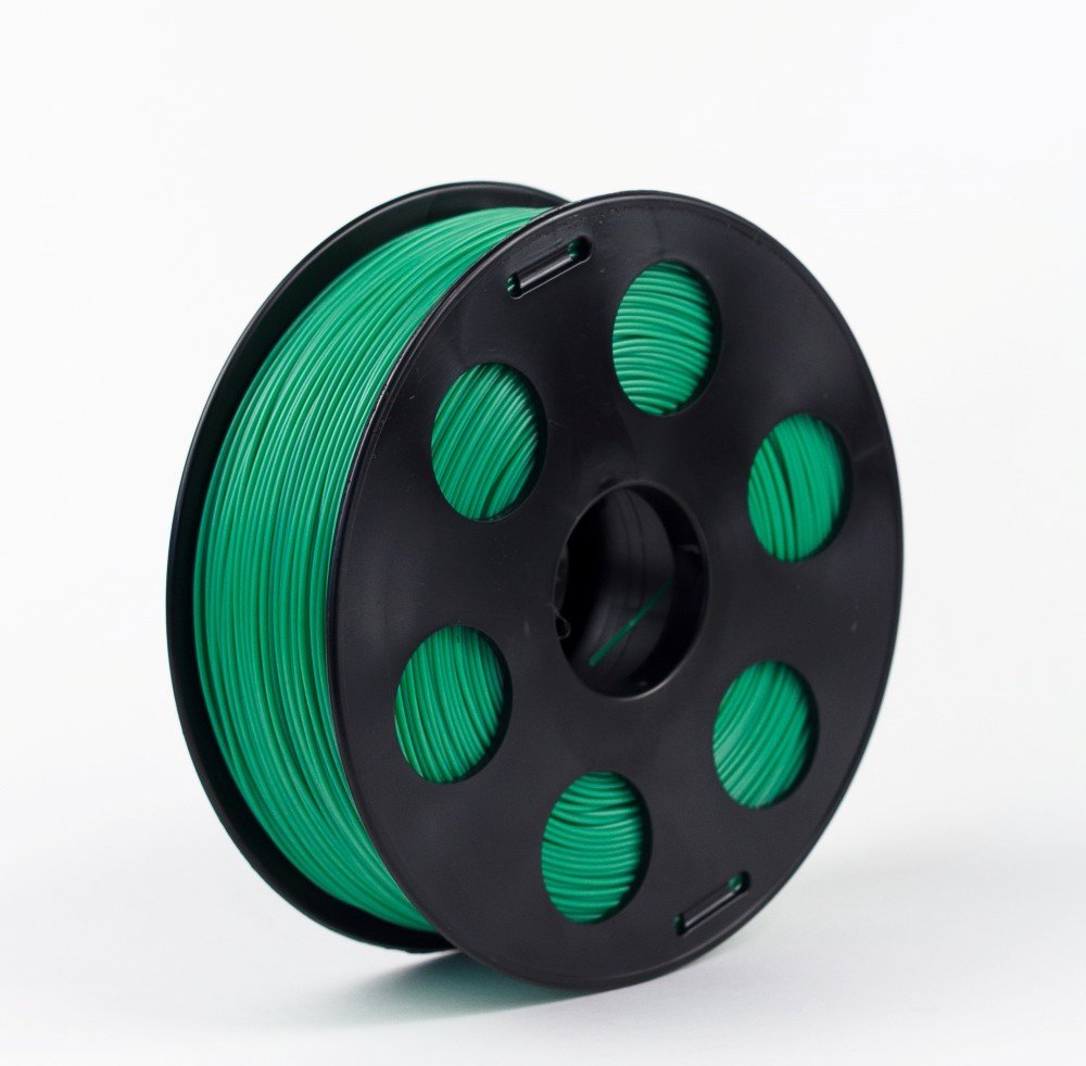 ABS пластик для 3D-принтеров Bestfilament. Цвет зеленый. 1 кг (1,75 мм)
