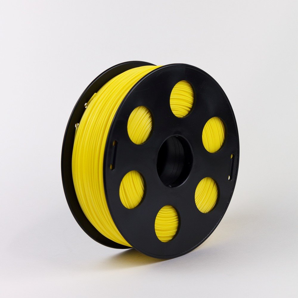 ABS пластик для 3D-принтеров Bestfilament. Цвет желтый. 1 кг (1,75 мм)