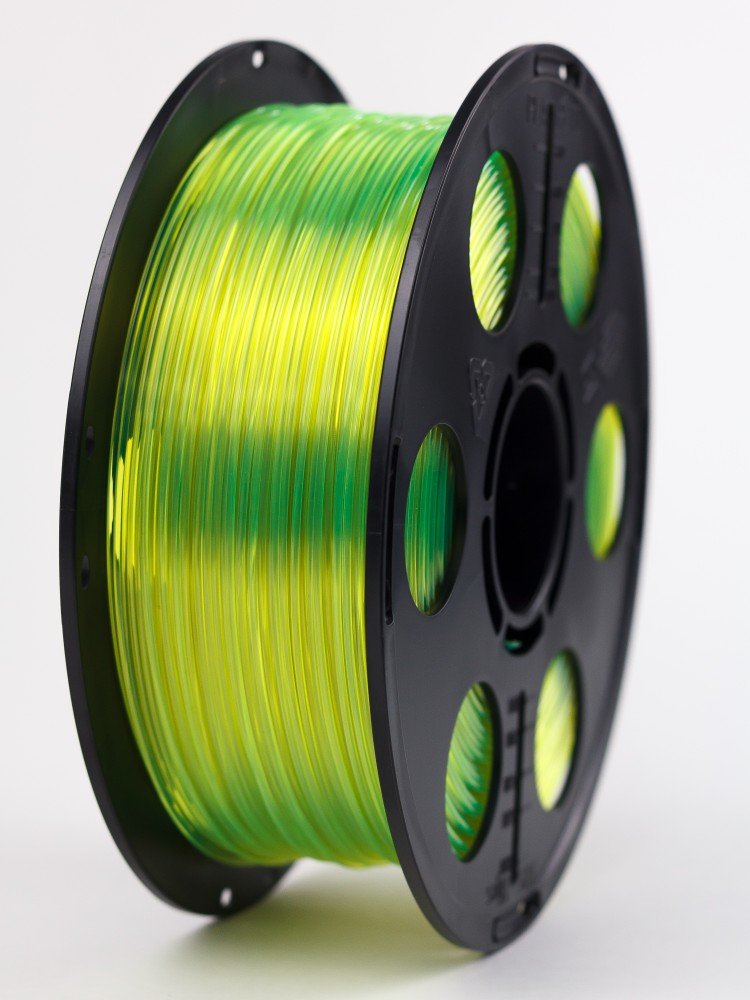 Флуоресцентный желтый PETG пластик Bestfilament для 3D-принтеров 2,5 кг (1,75 мм)