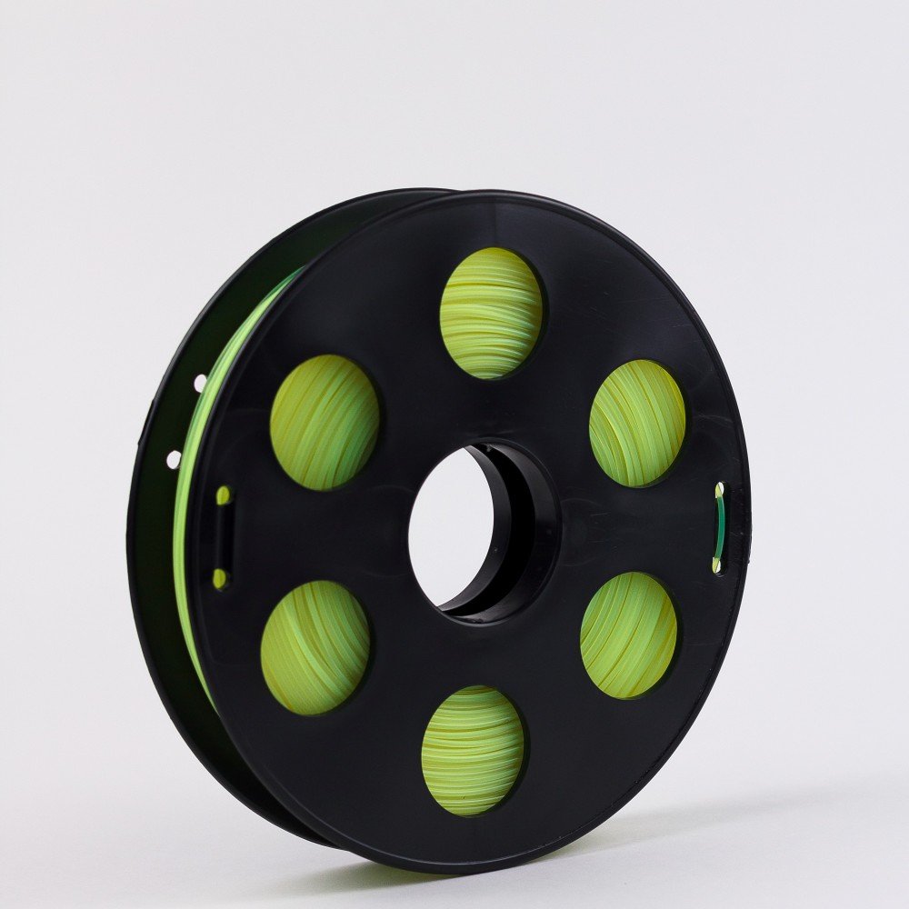 Флуоресцентный желтый PLA пластик Bestfilament для 3D-принтеров 0.5 кг (1,75 мм)