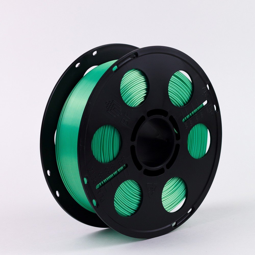 Зеленый PLA-шелк пластик Bestfilament для 3D-принтеров 1 кг (1,75 мм)